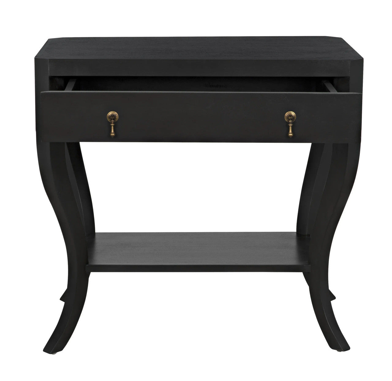 Noir Weldon Side Table in Pale GTAB665P