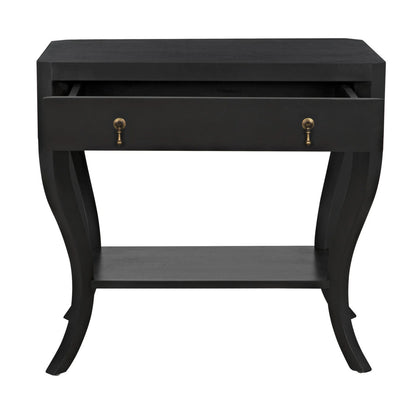 Noir Weldon Side Table in Pale GTAB665P