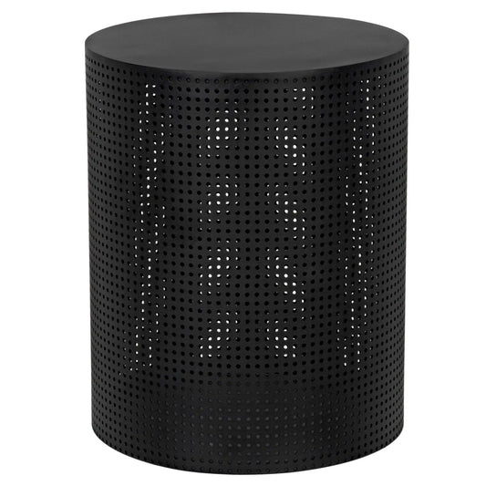 Noir Dixon Side Table in Matte Black GTAB669MTB-S