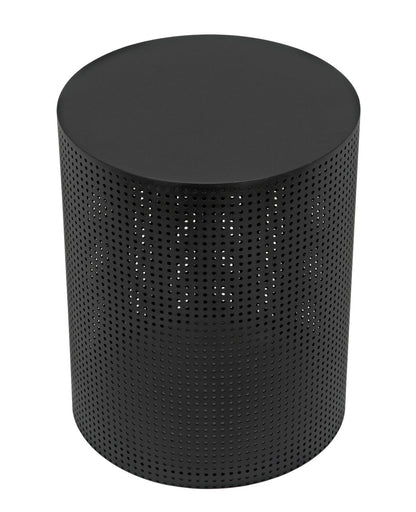 Noir Dixon Side Table in Matte Black GTAB669MTB-S