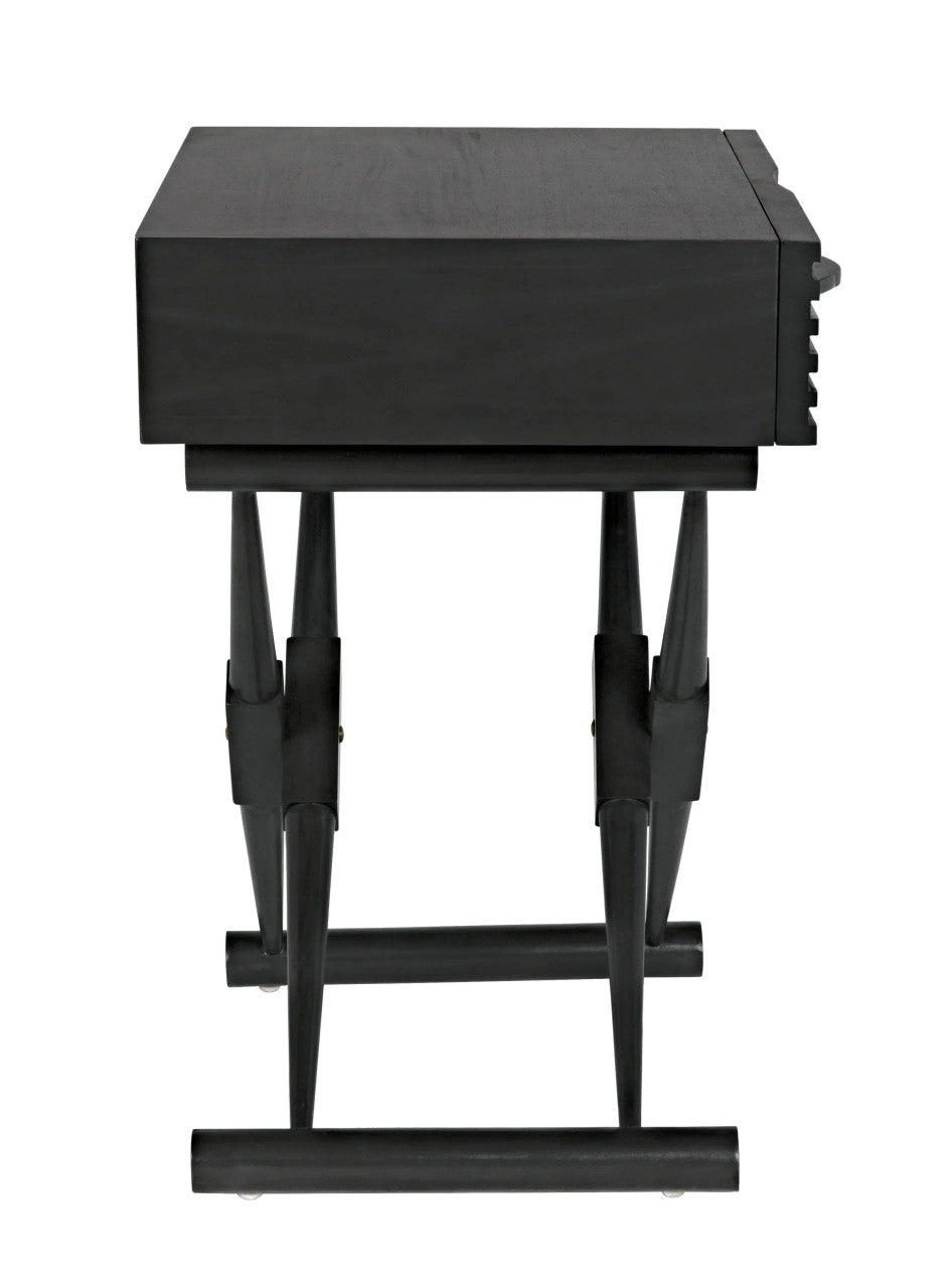 Noir Zanta Side Table in Pale GTAB671P