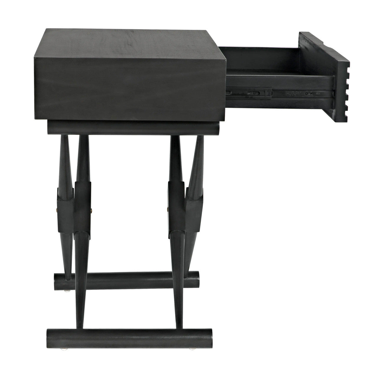 Noir Zanta Side Table in Pale GTAB671P