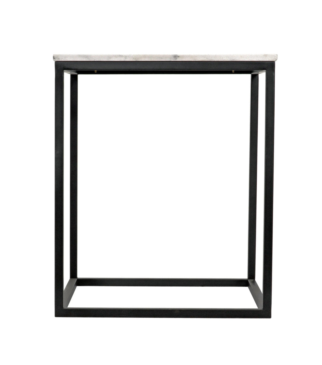 Noir Manning Side Table in Matte Black GTAB680MTB-L