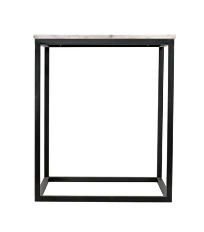 Noir Manning Side Table in Matte Black GTAB680MTB-L