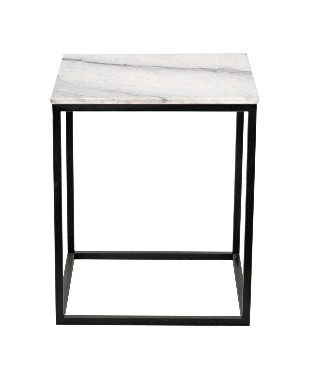 Noir Manning Side Table in Matte Black GTAB680MTB-L