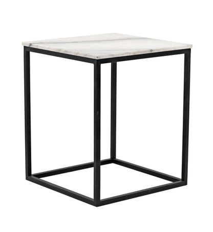 Noir Manning Side Table in Matte Black GTAB680MTB-L