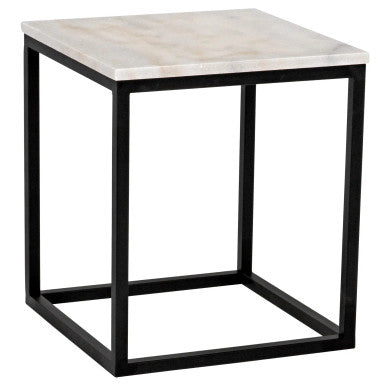 Noir Manning Side Table in Matte Black GTAB680MTB-S