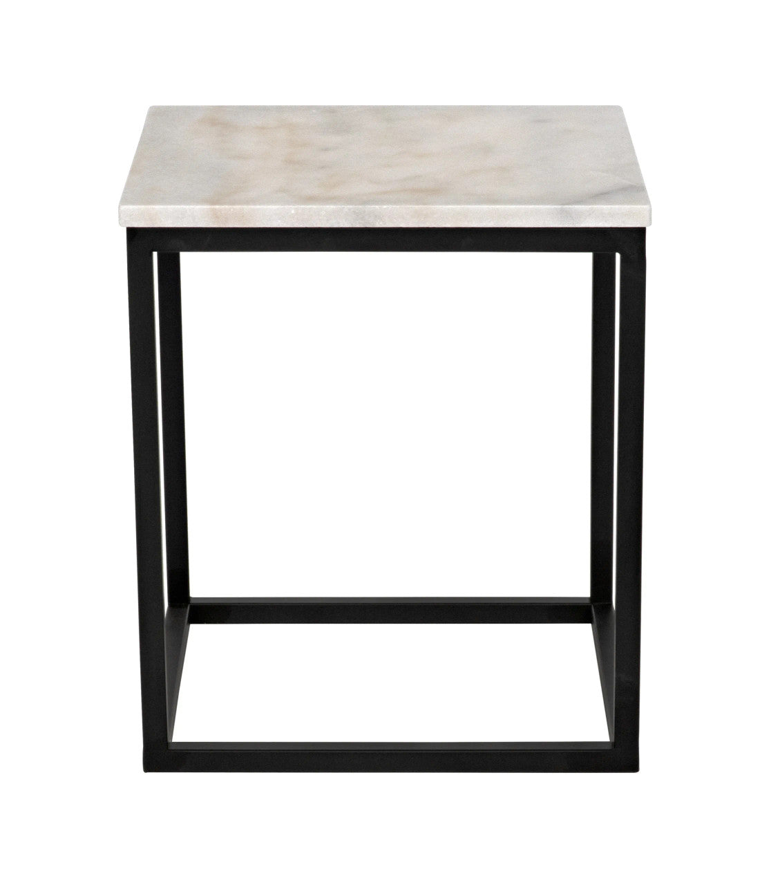 Noir Manning Side Table in Matte Black GTAB680MTB-S