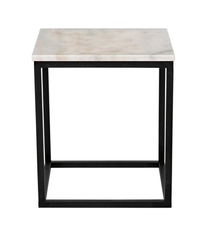 Noir Manning Side Table in Matte Black GTAB680MTB-S