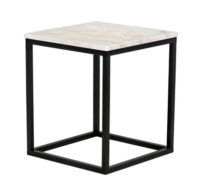 Noir Manning Side Table in Matte Black GTAB680MTB-S