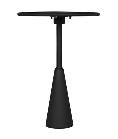 Noir Hiro Side Table in Matte Black GTAB690MTB