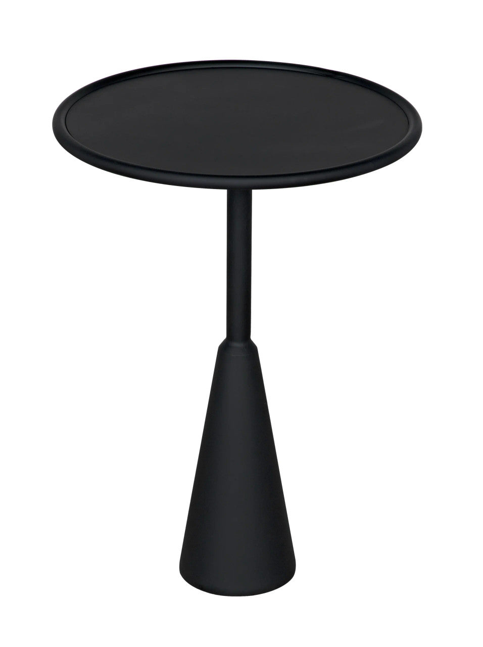 Noir Hiro Side Table in Matte Black GTAB690MTB