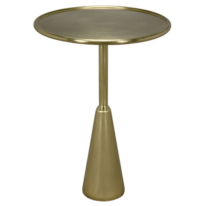 Noir Hiro Side Table in Antique Brass GTAB696MB