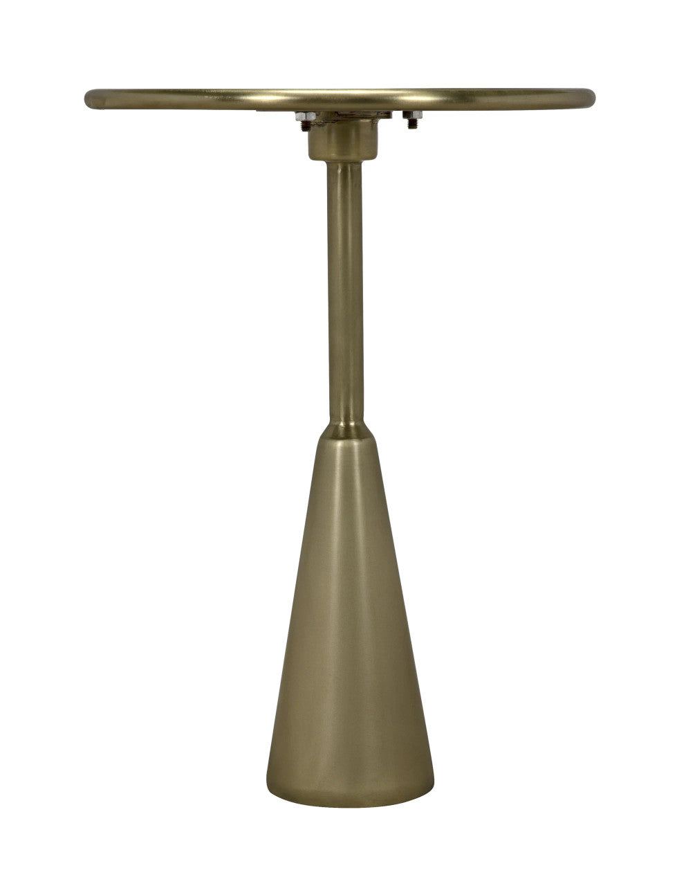 Noir Hiro Side Table in Antique Brass GTAB696MB