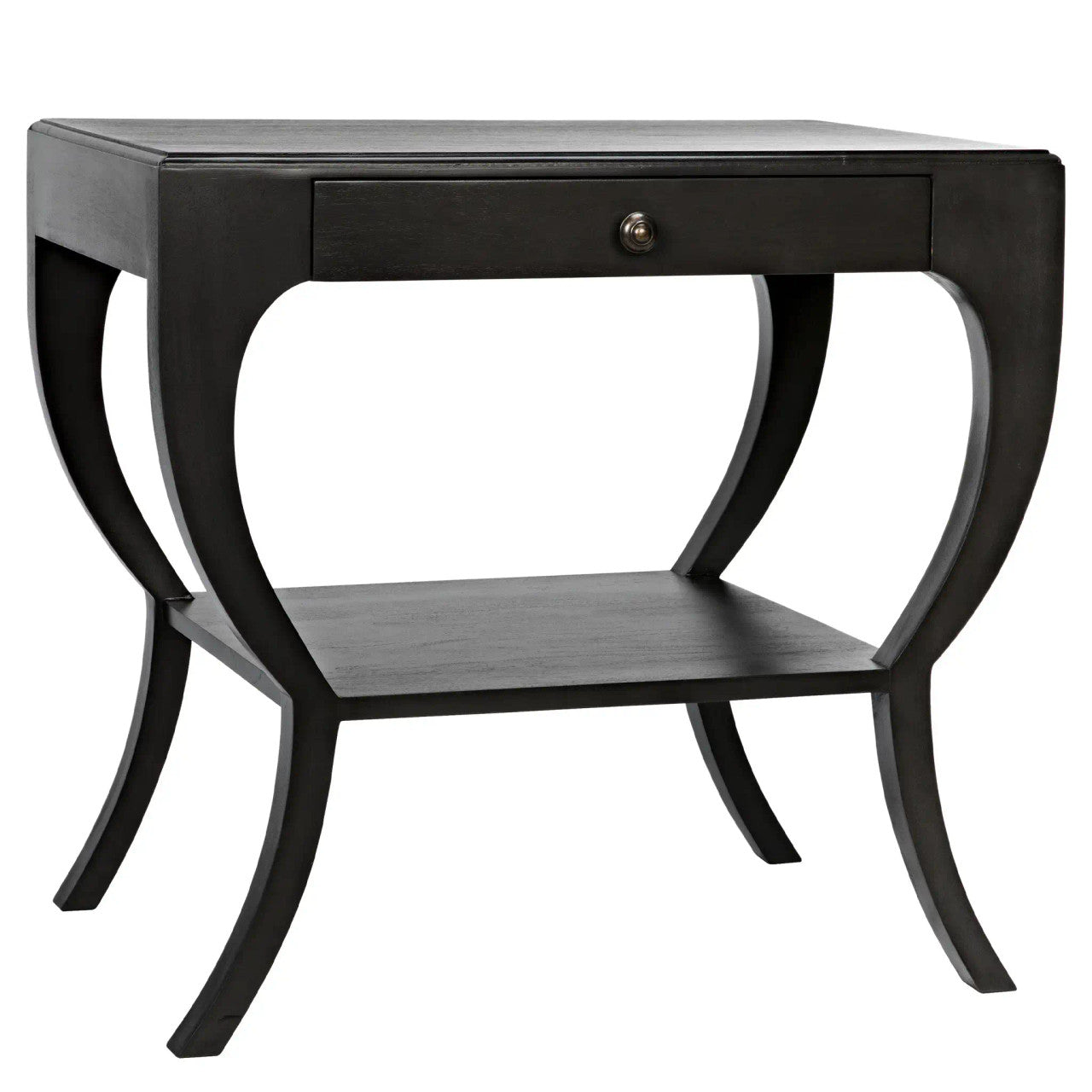 Noir Maude Side Table in Pale GTAB711P