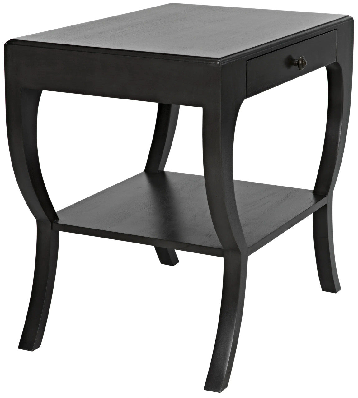 Noir Maude Side Table in Pale GTAB711P