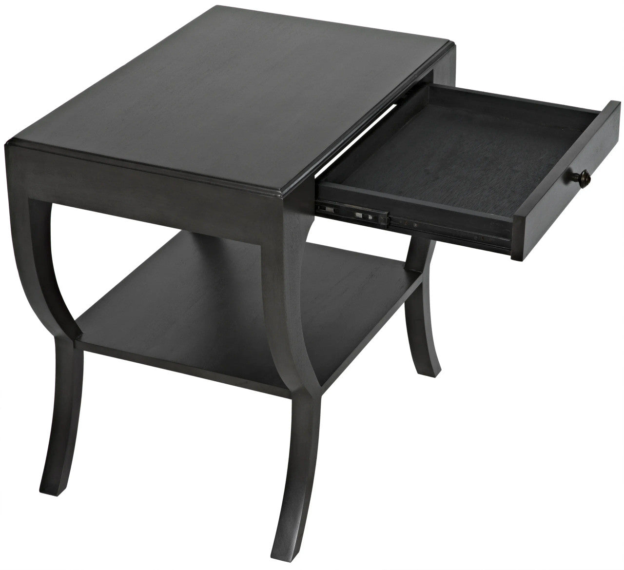 Noir Maude Side Table in Pale GTAB711P