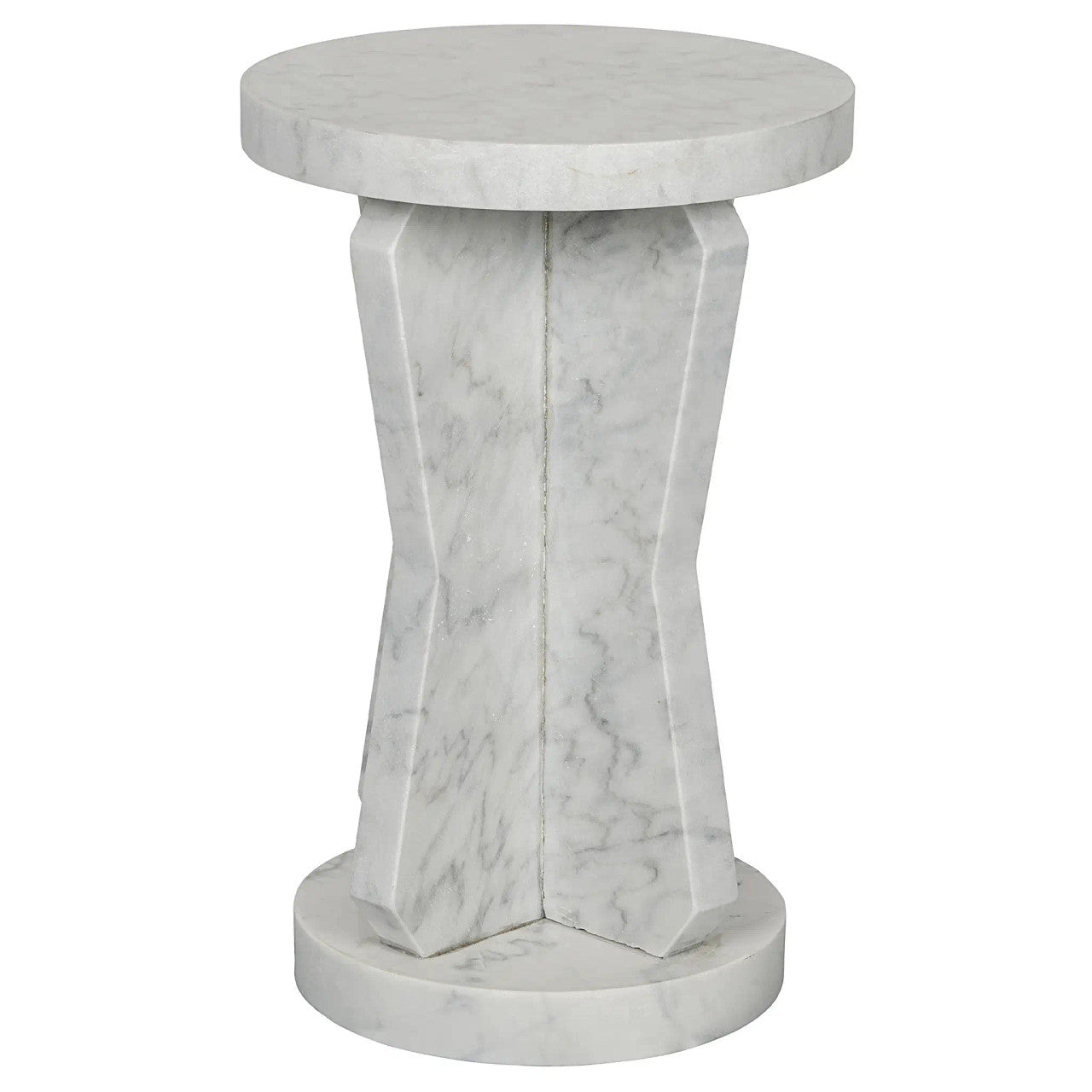 Noir Ingram Side Table in Natural GTAB738