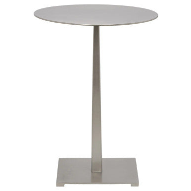 Noir Stiletto Side Table in Antique Silver GTAB812ASV