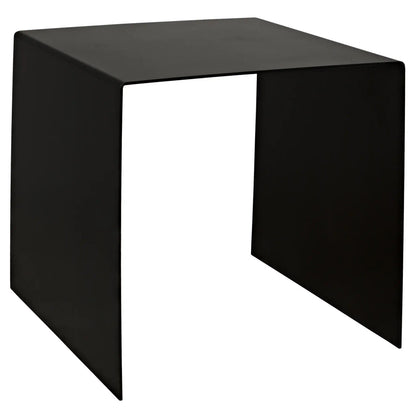 Noir Yves Side Table in Matte Black GTAB815MTB-M