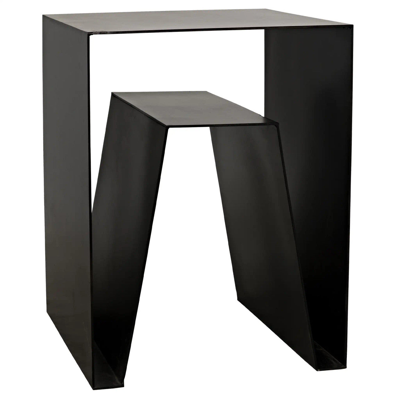 Noir Quintin Side Table in Matte Black GTAB838MTB