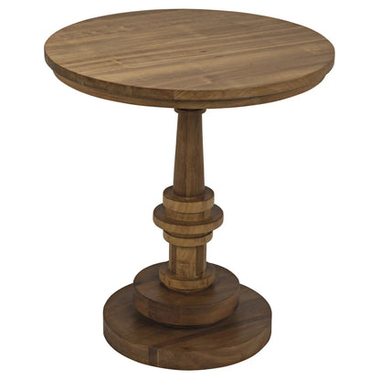 Noir Comodo Side Table in Gold Teak GTAB863GT