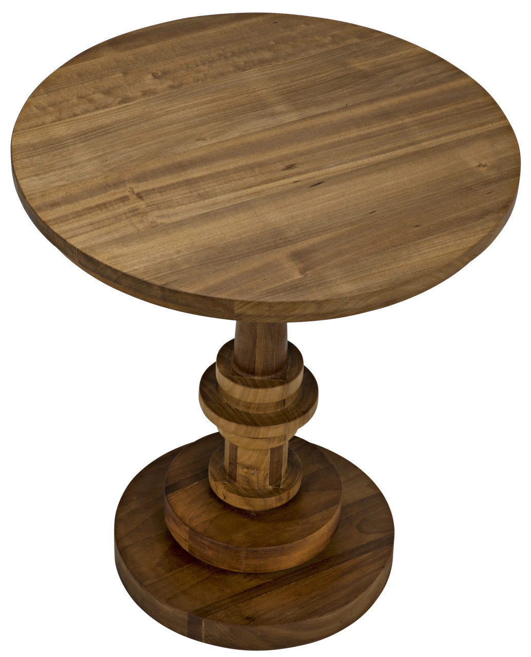 Noir Comodo Side Table in Gold Teak GTAB863GT