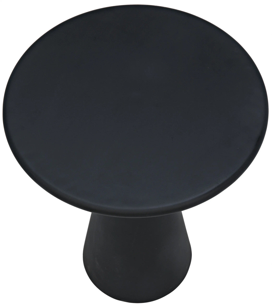 Noir Idiom Side Table in Matte Black GTAB868MTB