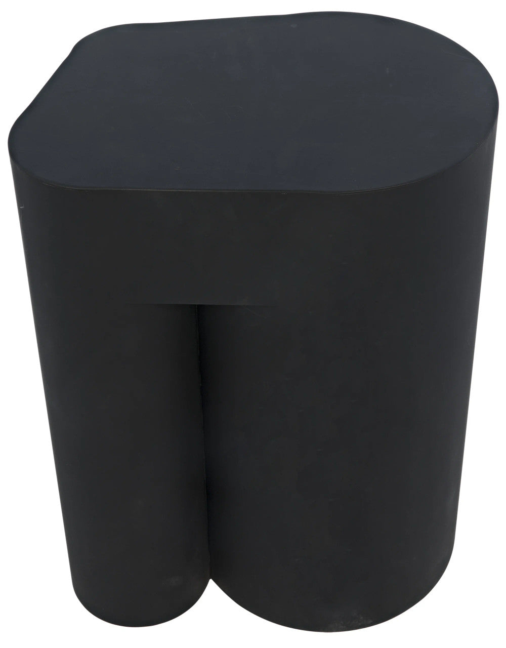 Noir Blair Side Table in Matte Black GTAB869MTB