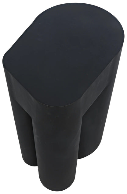 Noir Blair Side Table in Matte Black GTAB869MTB