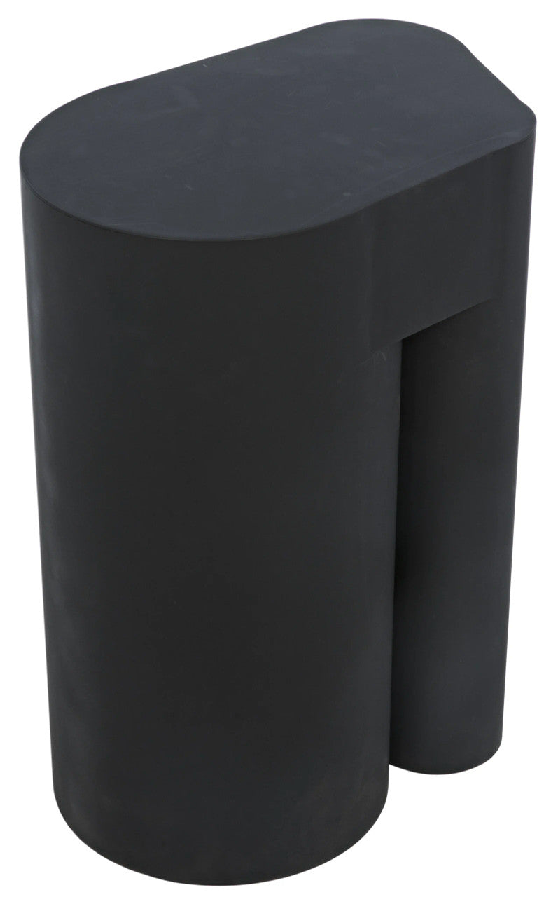 Noir Blair Side Table in Matte Black GTAB869MTB