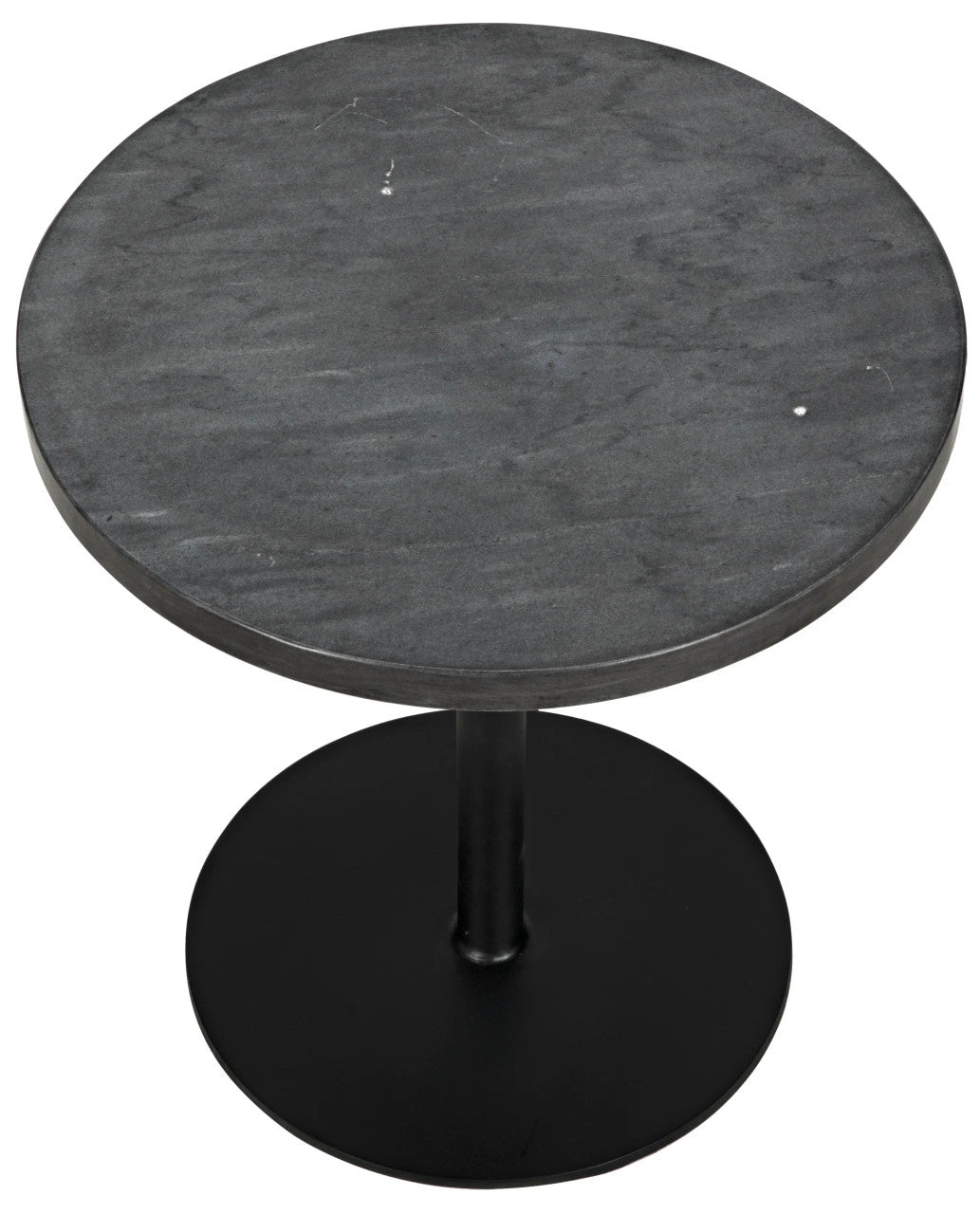 Noir Ford Side Table in Matte Black GTAB878MTB-S