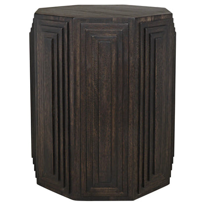 Noir Moore Side Table in Ebony Walnut GTAB899EB