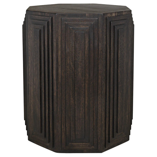 Noir Moore Side Table in Ebony Walnut GTAB899EB