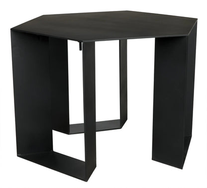 Noir Modicus Side Table in Matte Black GTAB923MTB