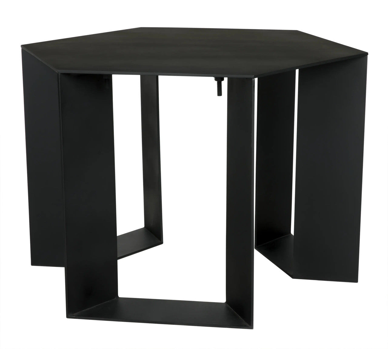 Noir Modicus Side Table in Matte Black GTAB923MTB