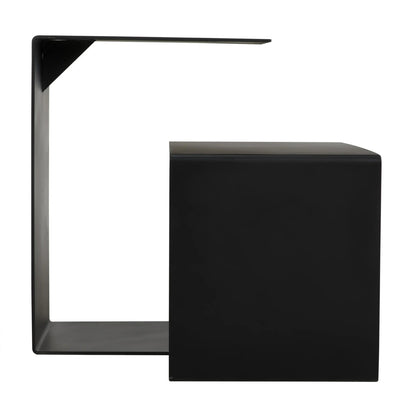 Noir Solo Side Table in Matte Black GTAB932MTB