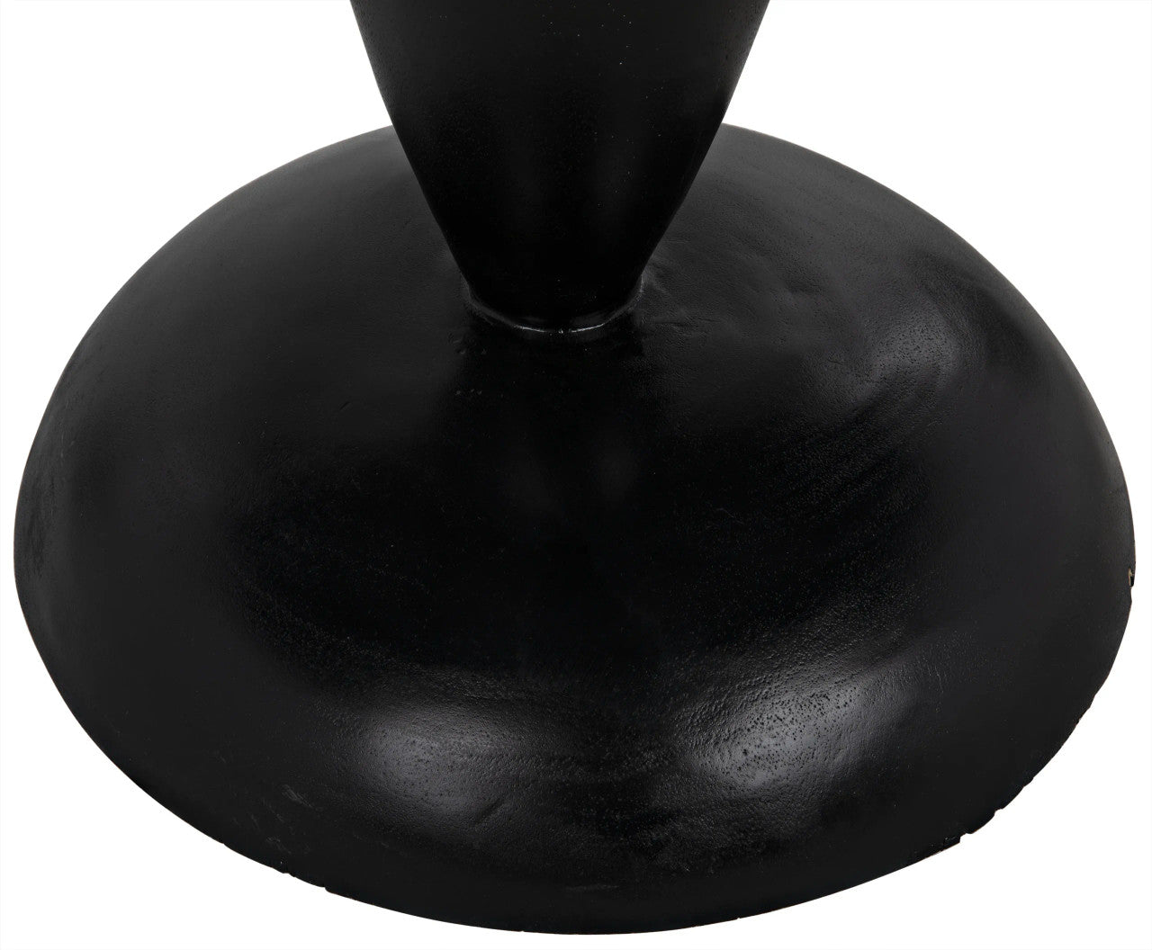 Noir Adonis Side Table in Hand Rubbed Black GTAB942HB