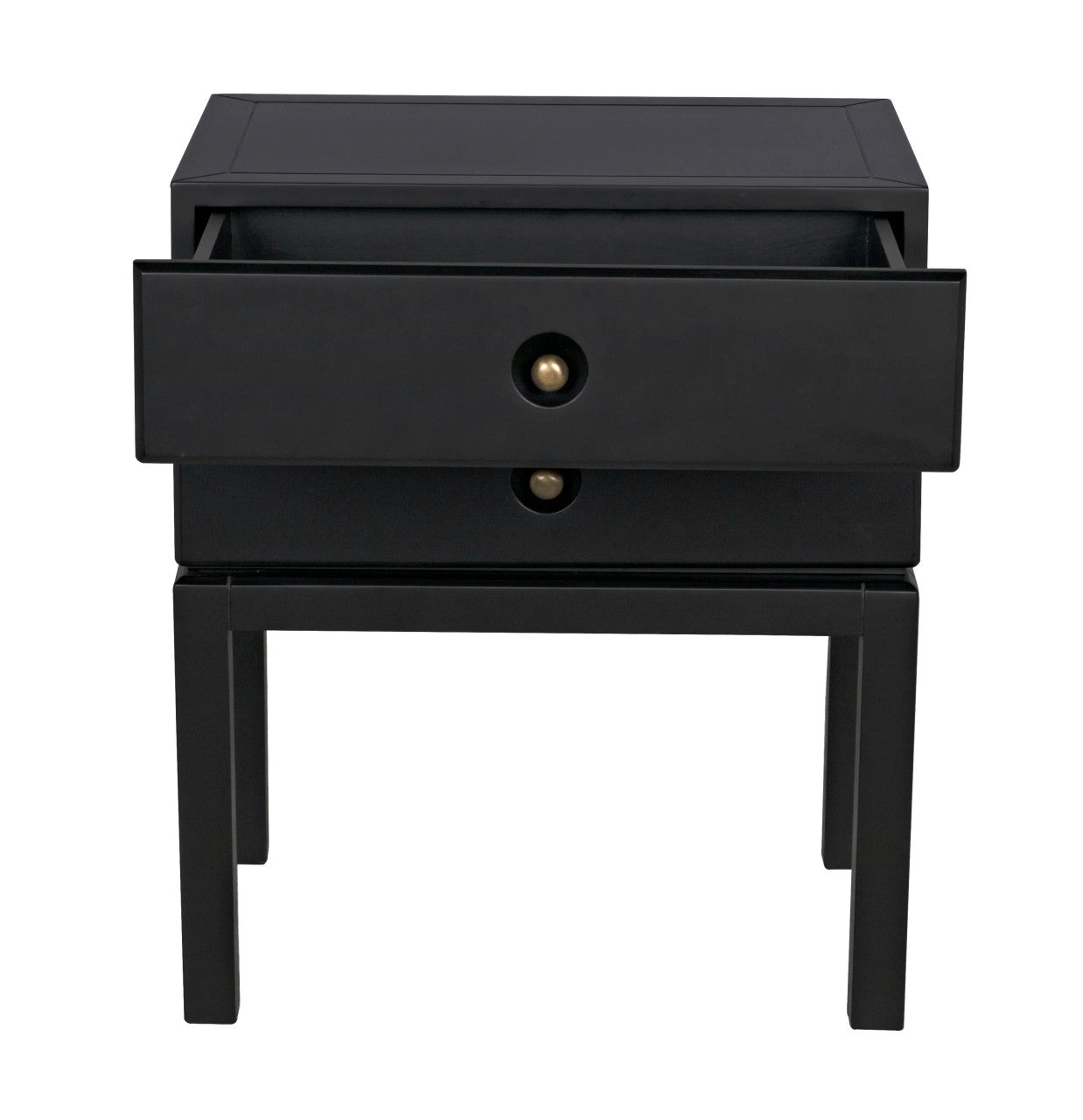 Noir Andras Side Table in Black GTAB944B