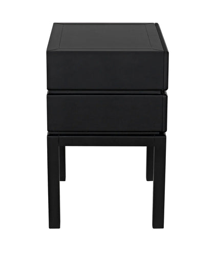 Noir Andras Side Table in Black GTAB944B