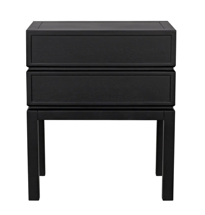 Noir Andras Side Table in Black GTAB944B