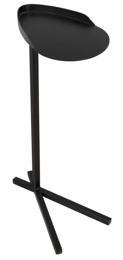 Noir Golem Side Table in Matte Black GTAB948MTB