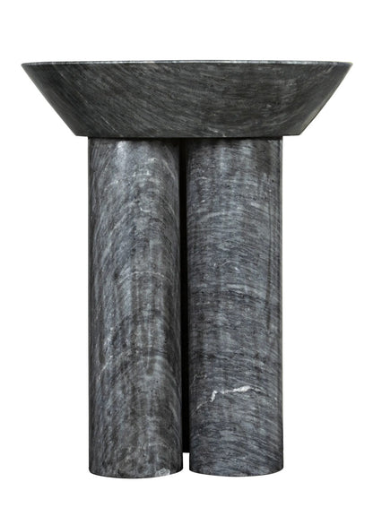 Noir Nox Side Table B in Black Marble GTAB977B