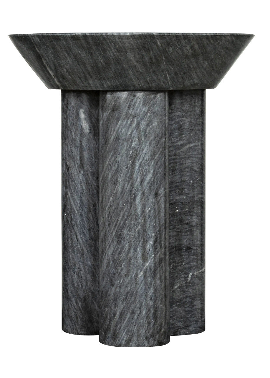 Noir Nox Side Table B in Black Marble GTAB977B