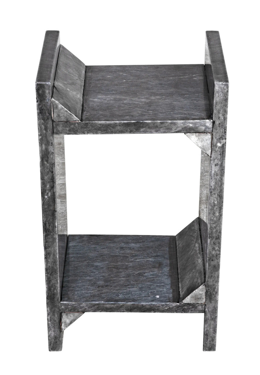 Noir Easton Side Table B in Black Marble GTAB979B