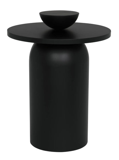 Noir Arabella Side Table in Matte Black GTAB987MTB