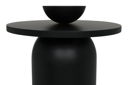 Noir Arabella Side Table in Matte Black GTAB987MTB