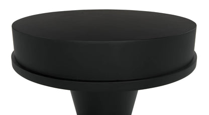 Noir Massimo Side Table in Matte Black GTAB988MTB