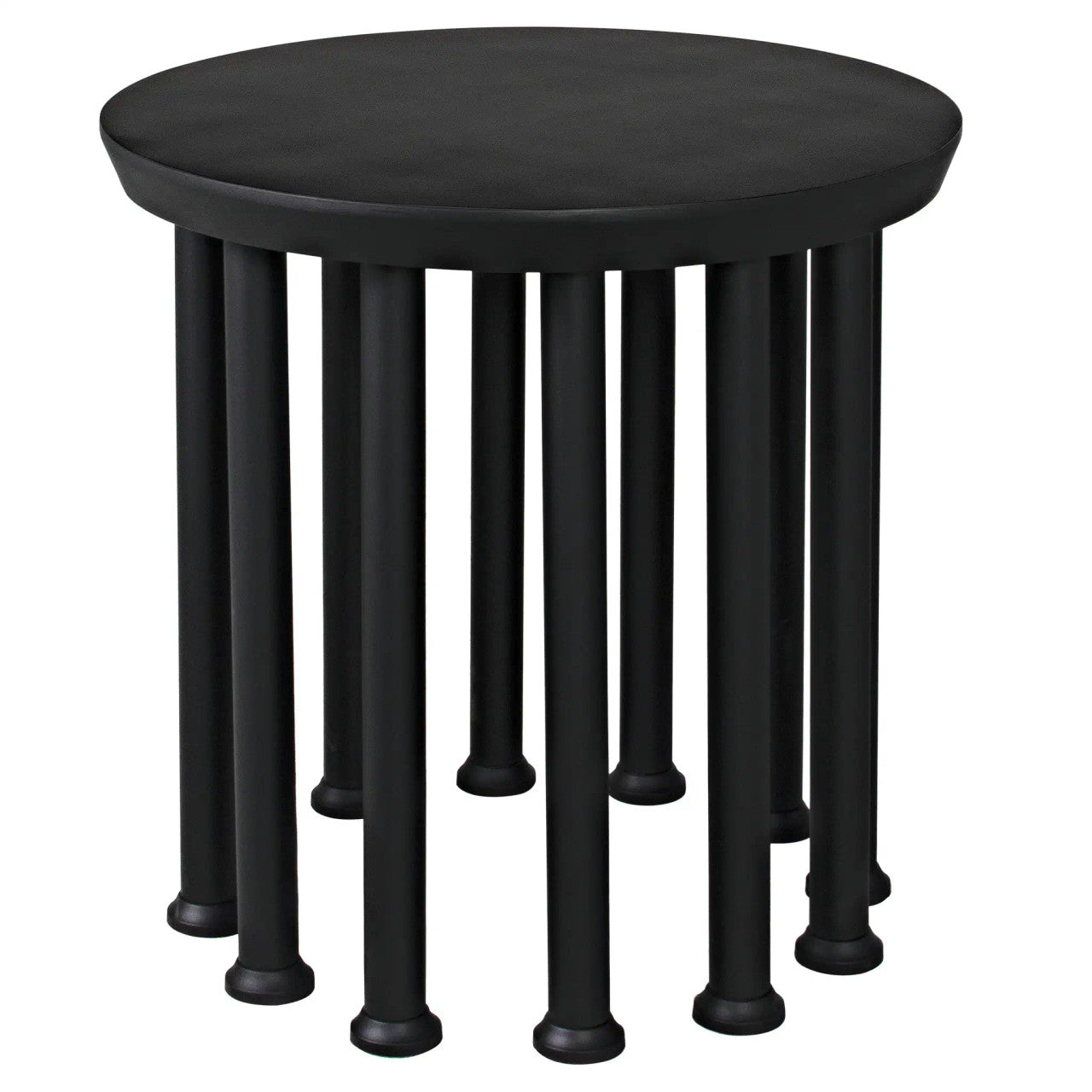 Noir Lila Side Table in Matte Black GTAB990MTB