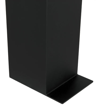 Noir Brienne Side Table in Matte Black GTAB995MTB